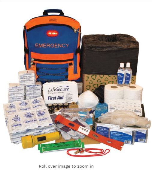 HAZARDS Survival Kit [5-PERSON 3-DAY)