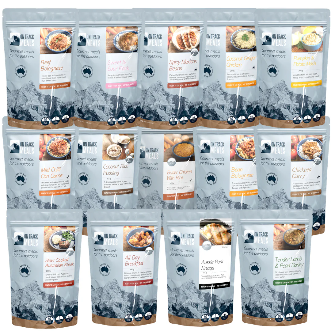 250g Retorted meals 3 year shelf life