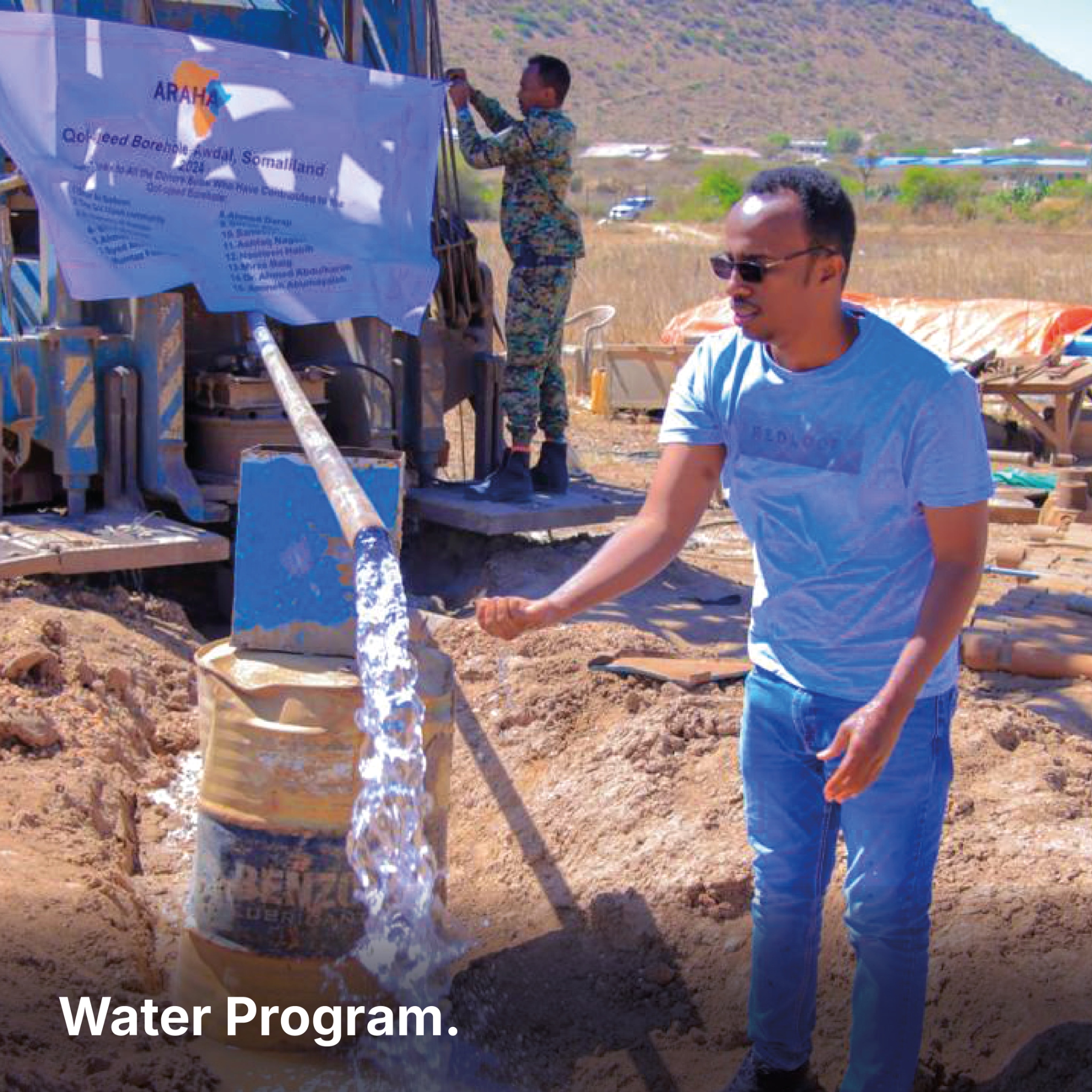 WATER PROGRAMME- 2,000 Boreholes by 2050