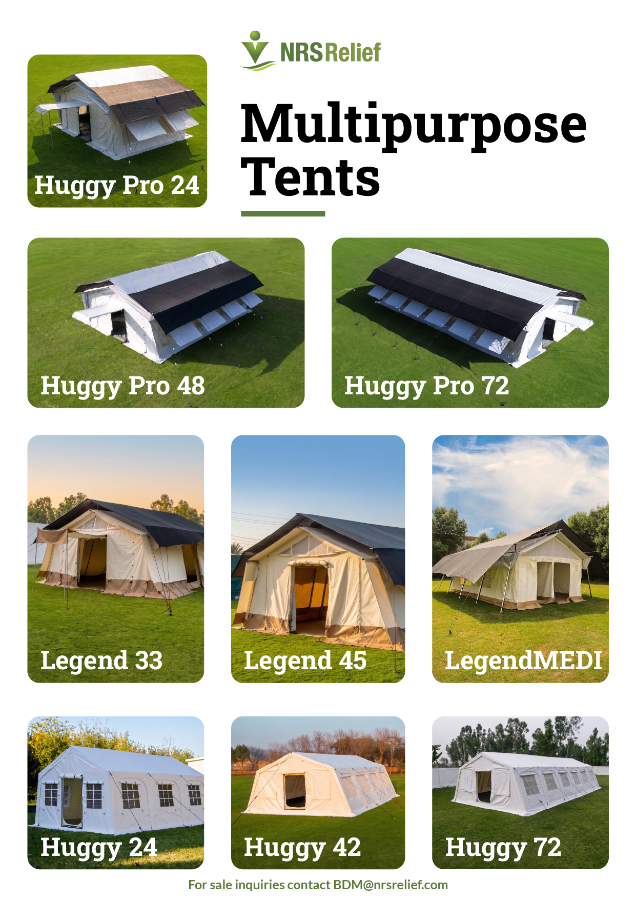 Multipurpose Tents